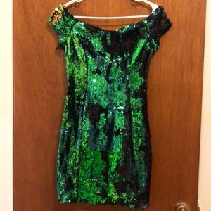 Guess brand new Sequined mini dress Size 2